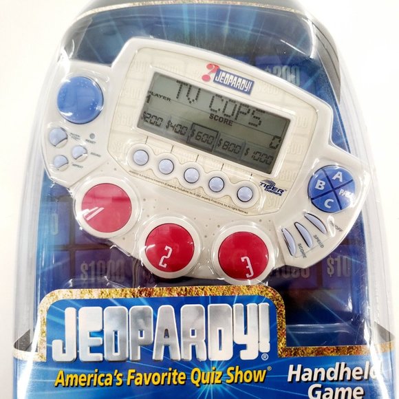 Tiger Wheel Of Fortune 20th Anniversary Edition & Jeopardy Electronic Handhelds- - Picture 3 of 5